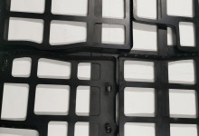 Floor mats for the front car seat. Working surface height 32mm